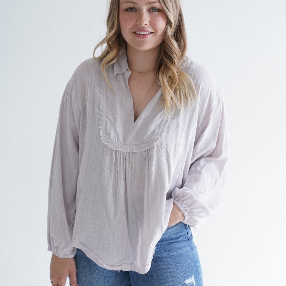 CJLA Flowy Brianna Top Lilac, Medium
